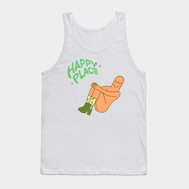 Happy Place Tank Top by Keeks_gd